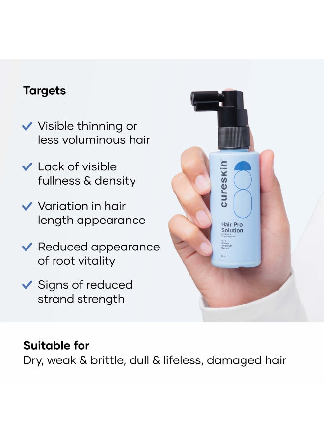 Cureskin Hair Growth Serum Rosemary Hair Spray | Rosemary Oil for Hair | Anti Hair Fall Serum for Men & Women | Strengthen Roots, Nourish Scalp, 60 ml (Pack of 1) - Image 5